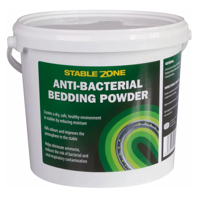 StableZone Anti-bacterial Bedding Powder 5kg - WEB EXCLUSIVE